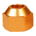 Brass Flare Short Nut